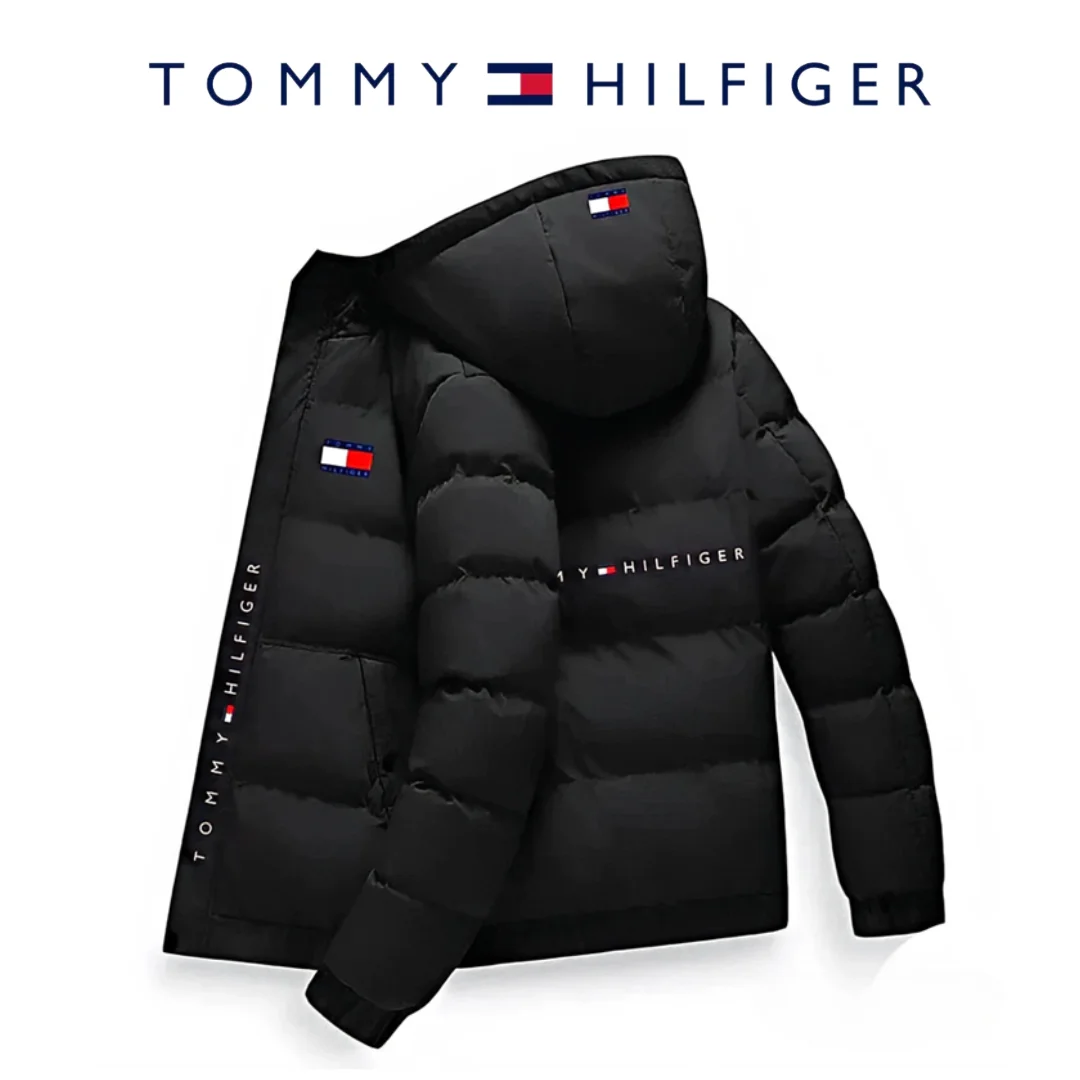 TH® Winter-Daunenjacke Schwarz